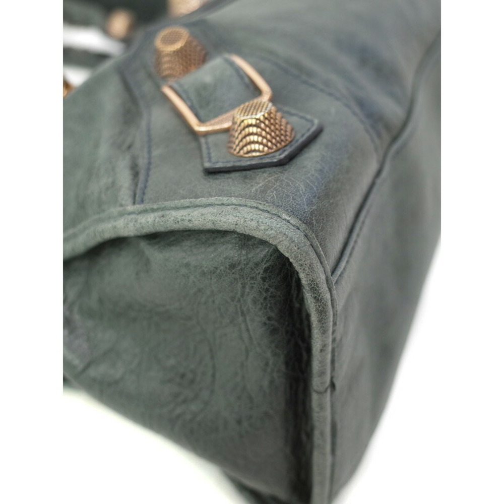 Balenciaga The Giant City Leather Shoulder Bag - Picture 4 of 9